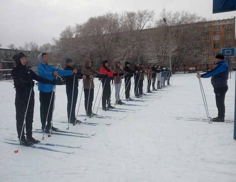Материально-техническая база колледжа: Лыжный спорт с методикой препедавания