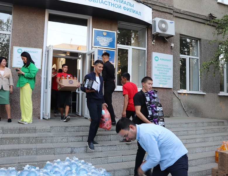 Помощь Костанайской от Восточно-Казахстанской области