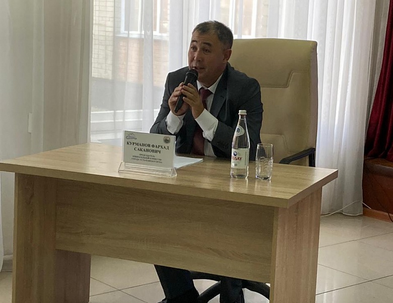 Встреча Председателя избирательной комиссиия  города Усть-Каменогорск Курманова Ф.С. активной молодежью