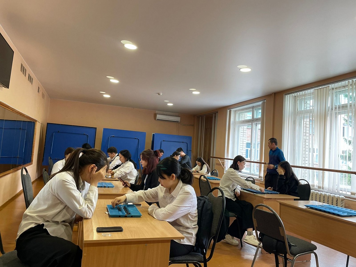 Внутриколледжные соревнования по тогызкумалаку.