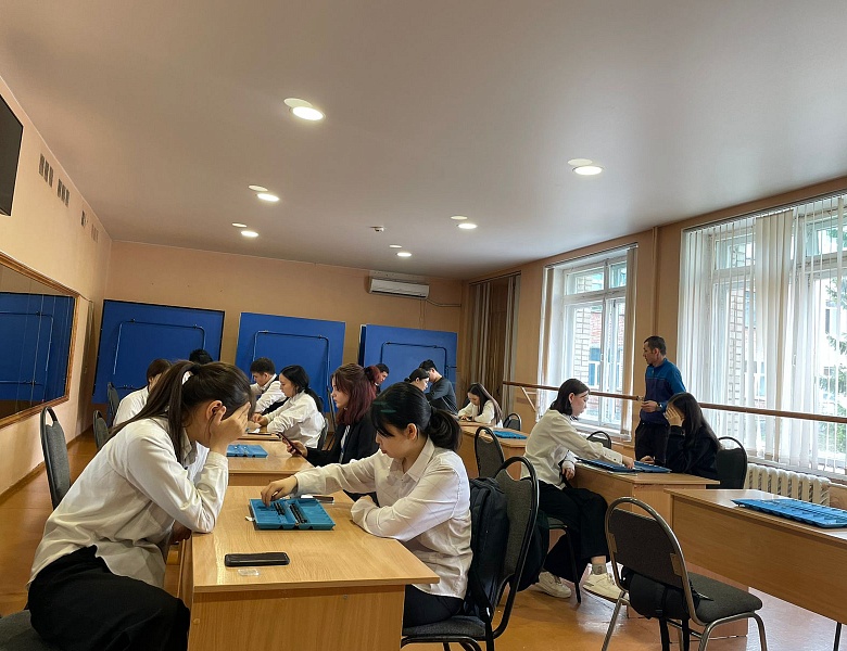 Внутриколледжные соревнования по тогызкумалаку.