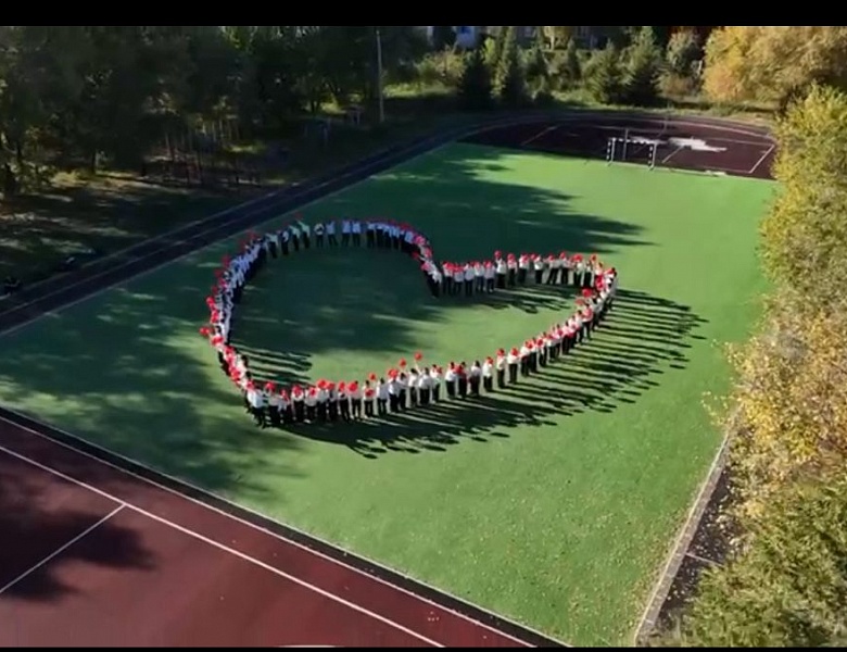 Флешмоб «ТжКБ жүрегі»