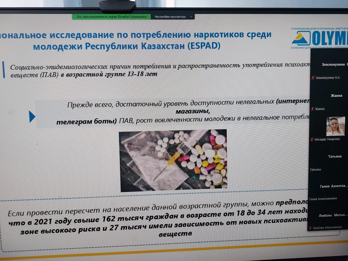 Профилактика наркотической зависимости