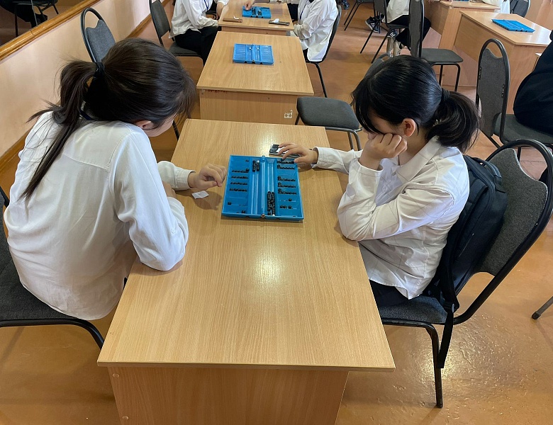 Внутриколледжные соревнования по тогызкумалаку.