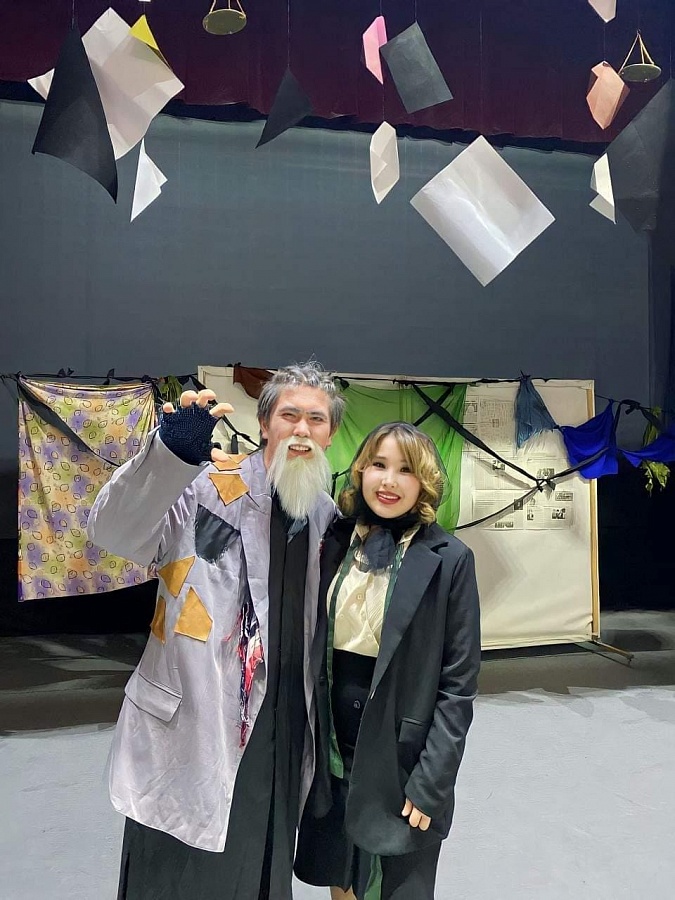 Наши студенты – прекрасные актеры!   