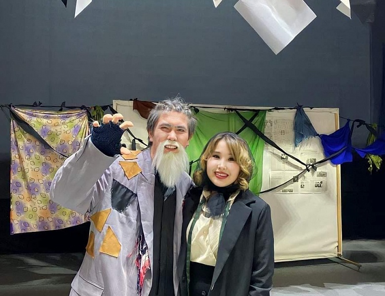 Наши студенты – прекрасные актеры!   