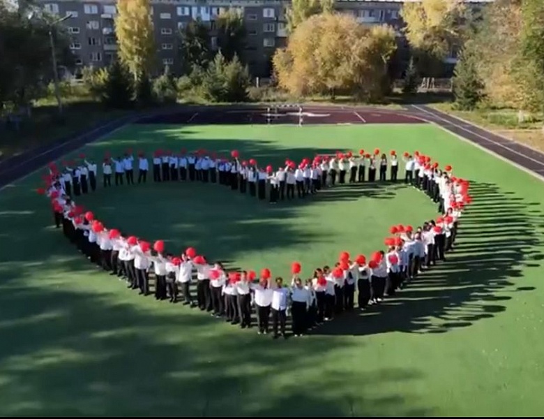 Флешмоб «ТжКБ жүрегі»
