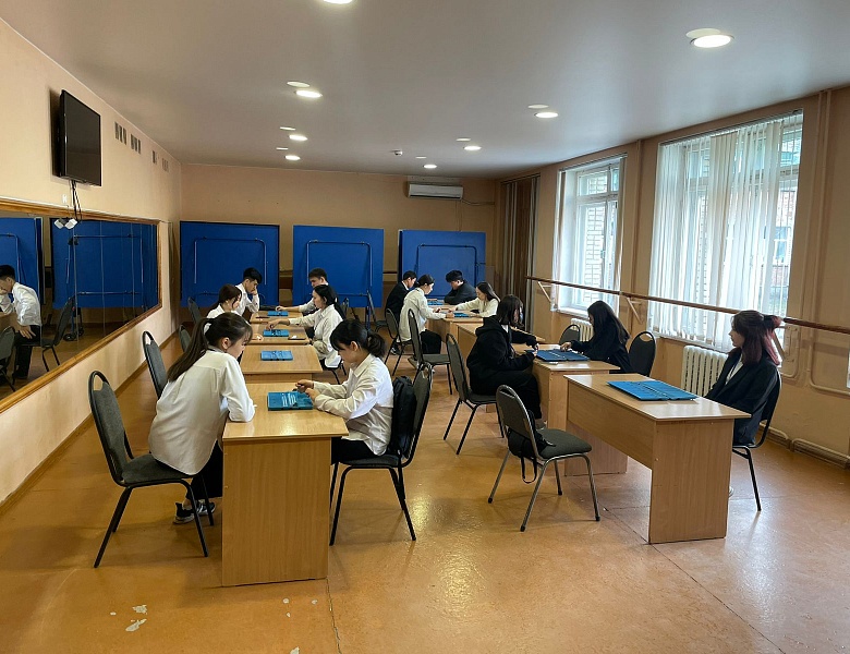 Внутриколледжные соревнования по тогызкумалаку.