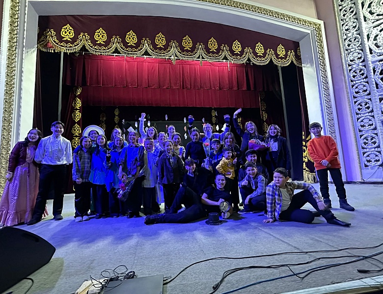 Наши студенты – прекрасные актеры!   