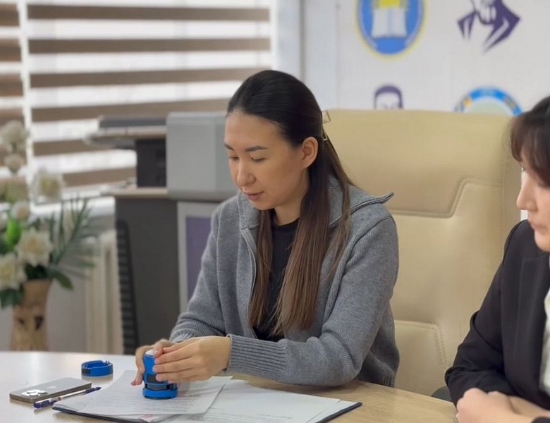 Встреча с Председателем молодежного крыла «Жастар рухы» при партии «Аманат»