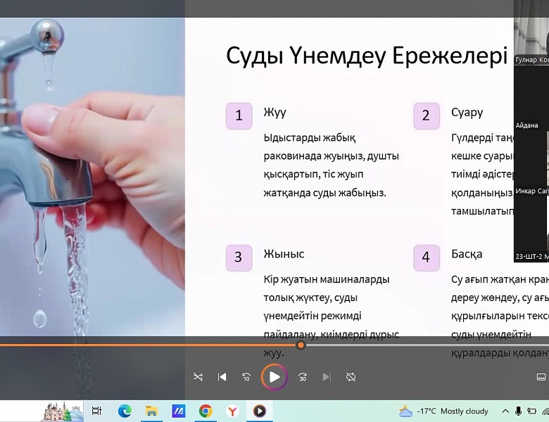 Берегите воду!