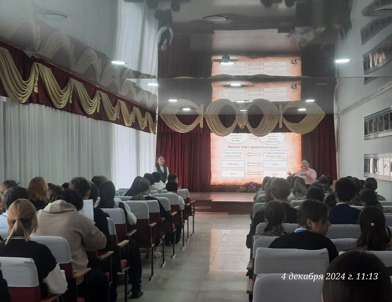 Акция «16 дней активизма без насилия»